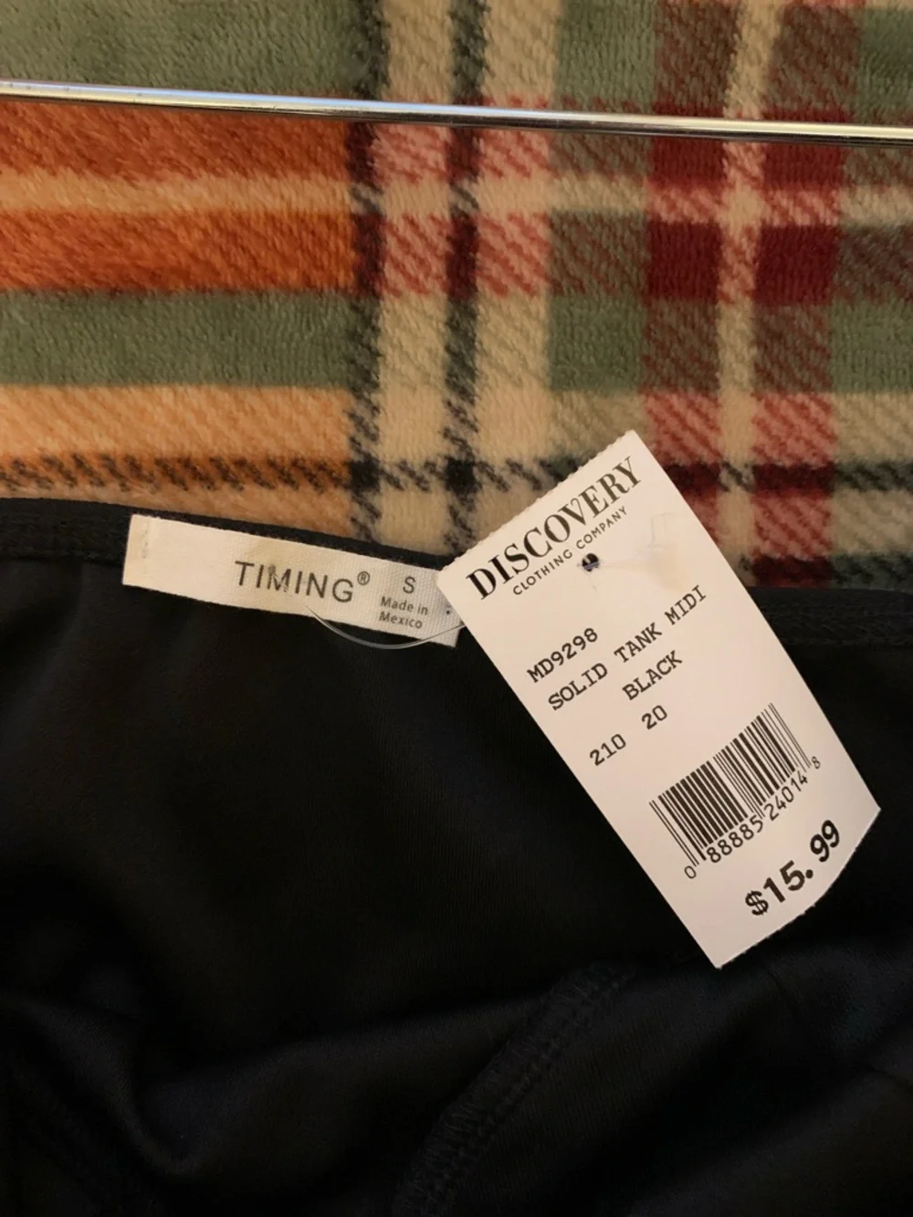 NWT Timing Tank MIDI Black Dress - Picture 5 of 5